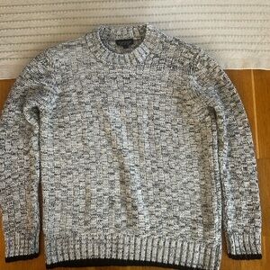 Topshop black and white chunky sweater